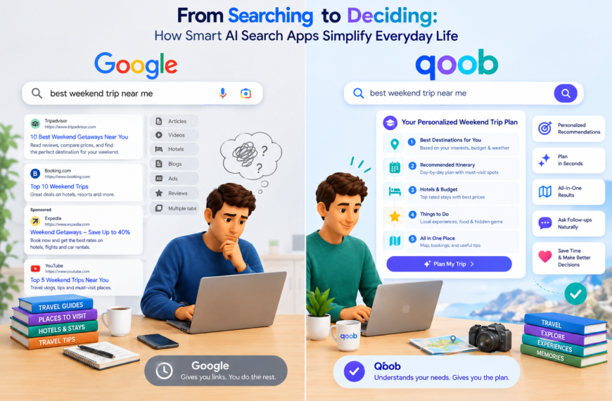 From Searching to Deciding: How Smart AI Search Apps Simplify Everyday Life